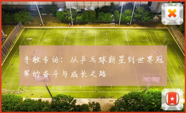 李敏专访：从乒乓球新星到世界冠军的奋斗与成长之路